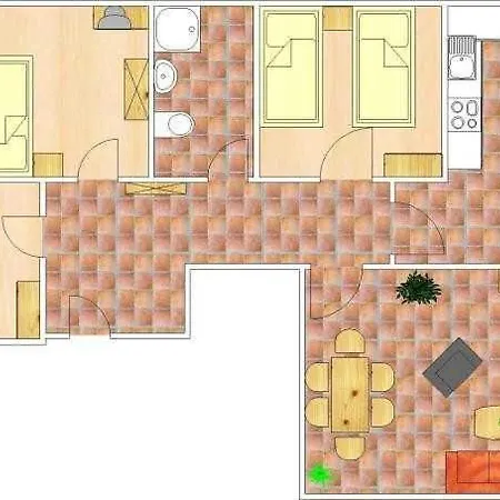 Elisenhof 45461 Daire Goehren (Ruegen)